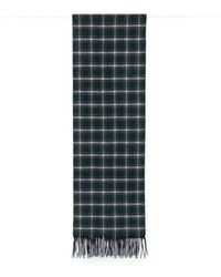 N°21 - Tartan-Pattern Fringed Scarf - Lyst