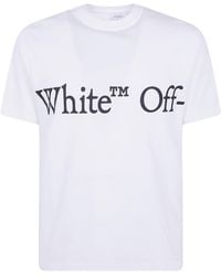 Off-White c/o Virgil Abloh - T-Shirt Short Sleeves "Bookish Scarf Regular" - Lyst
