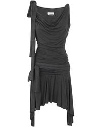 Blumarine - 4a047a Sleeveless Jersey Mini Dress - Lyst