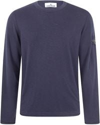 Stone Island - Pullover With Logo - Lyst