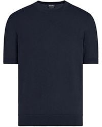 ZEGNA - "Z Lux Leisurewear" T-Shirt - Lyst
