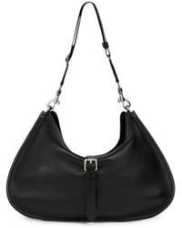 Etro - Maxi Tumbled Leather Pony Bag - Lyst