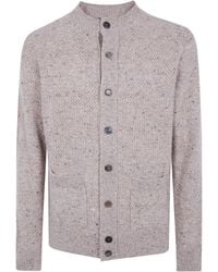 FILIPPO DE LAURENTIIS - Round Neck Cardigan Sweater - Lyst