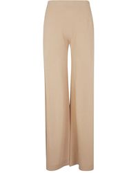 D.exterior - D. Exterior Viscose Long Wide Trousers - Lyst