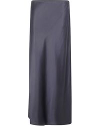 JOSEPH - "Isaak" Long Skirt Silk Satin - Lyst