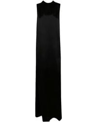 Ann Demeulemeester - Fida Long Open Back Draped Dress - Lyst