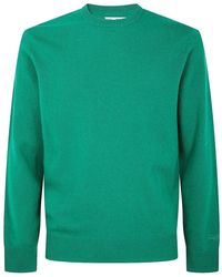 MC2 Saint Barth - "Regent Lambswool" Crew Neck Sweater - Lyst