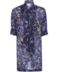 Dries Van Noten - "Calma" Embroidered Shirt - Lyst