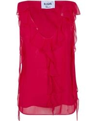 Blugirl Blumarine - Georgette Blouse - Lyst