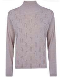 Fabiana Filippi - Sweater Wool Blend "Platinum Turtle Neck" - Lyst