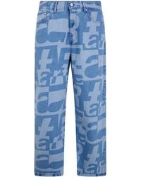 Arte' - Denim "Allover" Pants - Lyst