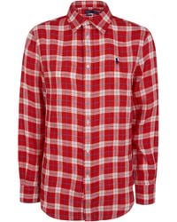 Polo Ralph Lauren - Check-Print Logo-Embroidered Shirt - Lyst