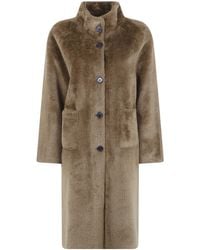 Betta Corradi - Coat Reversible Long "Shao" - Lyst
