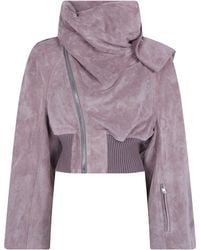 Rick Owens - Jacket Bomber "Scarf Flight" - Lyst