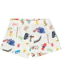 Bobo Choses - Baby Funny Insect All Over Shorts - Lyst