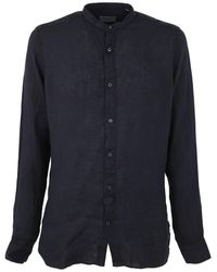 Tintoria Mattei 954 - Collar Shirt Linen - Lyst