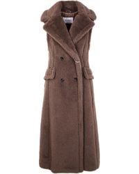 Max Mara - 'Boario1234' Long Waistcoat - Lyst