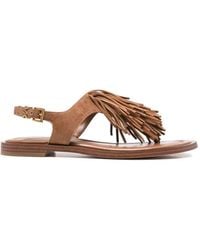 MICHAEL Michael Kors - "Indra" Thong Sandal T. 005 - Lyst