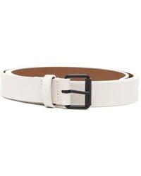 Sofie D ́hoore - Varnia Leather Wide Belt Mm 25 - Lyst