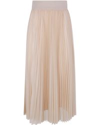 Fabiana Filippi - Pleated Tulle Wide Skirt - Lyst