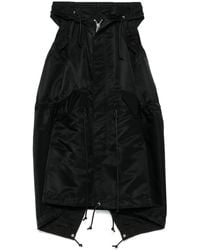 Sacai - Nylon Twill Hoodie Vest - Lyst
