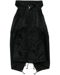 Sacai - Nylon Twill Hoodie Vest - Lyst