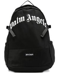 Palm Angels - Curved Logo Backpack - Lyst