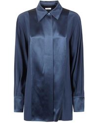 JOSEPH - "Childs" Blouse Silk Satin - Lyst
