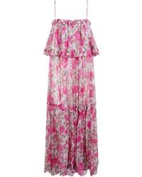 Chloé - Long Floreal Skirt - Lyst
