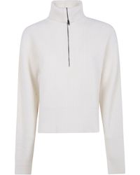 Max Mara - Nadar Half Zip Sweater - Lyst