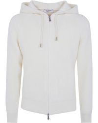 Gran Sasso - Hoodie Jacket 23157.24005 005 Butter - Lyst