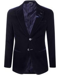 Giorgio Armani - "George" Woven Blazer - Lyst