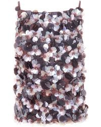 P.A.R.O.S.H. - P. A.R. O.S. H. 'Gym' Sequins Top - Lyst