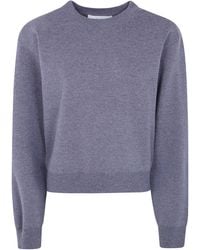 Rohe - Sweater Wool Cashmere "Statement Shoulder Crewneck" - Lyst