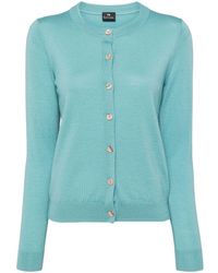 PS by Paul Smith - Knitted Cardigan Button - Lyst