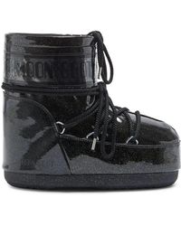 Moon Boot - "Icon" Low Glitter Boot - Lyst