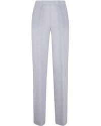 Whyci - Pantaloni Gamba Larga "Stright Wide Leg Trousers" - Lyst