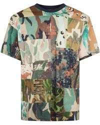 GALLERY DEPT. - T-Shirt Patchwork Camo "Mixed Camo" - Lyst