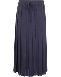 Mantu - Midi Skirt - Lyst