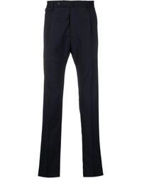 Tagliatore - Slim-cut Tailored Trousers - Lyst