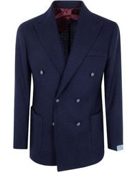 Barba Napoli - Double-Breasted Jacket "Bactive" - Lyst