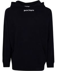 Palm Angels - Classic Logo Over Hoodie - Lyst