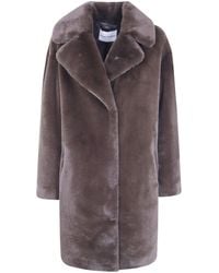 Stand Studio - Cocoon Coat "Camille" - Lyst