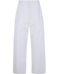 Studio Nicholson - "Diome" Twist Seam Button Front Pant - Lyst