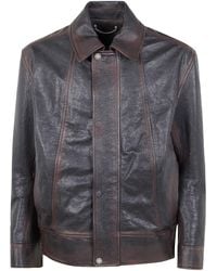 Golden Goose - "Journey M's" Bomber Jacket Prince Nappa Leather - Lyst