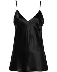 JOSEPH - "Clea Top" Blouse Silk Satin - Lyst