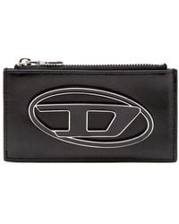DIESEL - Card Holder Leather "1Dr Card Holder Iii" - Lyst
