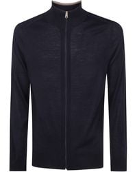 Paul Smith - Cardigan Zip Thru - Lyst