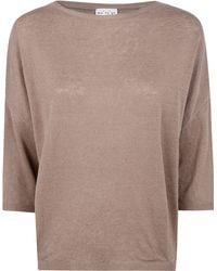 Ma'ry'ya - Linen & Cotton Oversized T-Shirt - Lyst