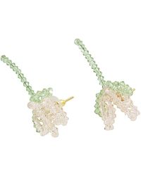 Simone Rocha - Cluster Crystal Flower Earring Accessories - Lyst